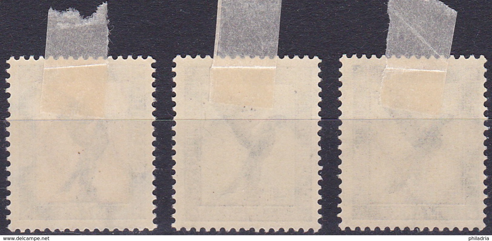 German Reich, 1926, Airmail - Eagle, The Values Of 1, 2 And 3 M, Mint, Hinged, Michel 382/4 - Nuevos