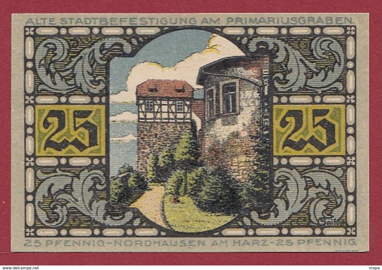 Allemagne 1 Notgeld 25 Pfenning Stadt Nordhausen Dans L 'état N °5407 - Collezioni