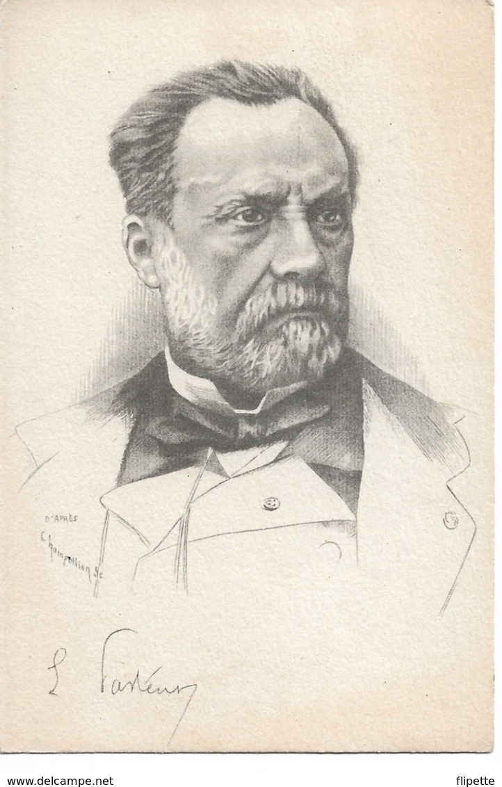 L120C593 - Louis Pasteur - Célèbre Médecin Et Chercheur  - (1822-1895) - Editions E.Protet - Andere & Zonder Classificatie