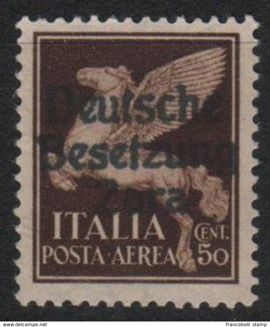 1943 Occupazione Tedesca Zara 50 C.  P.a. MNH - Deutsche Bes.: Zara