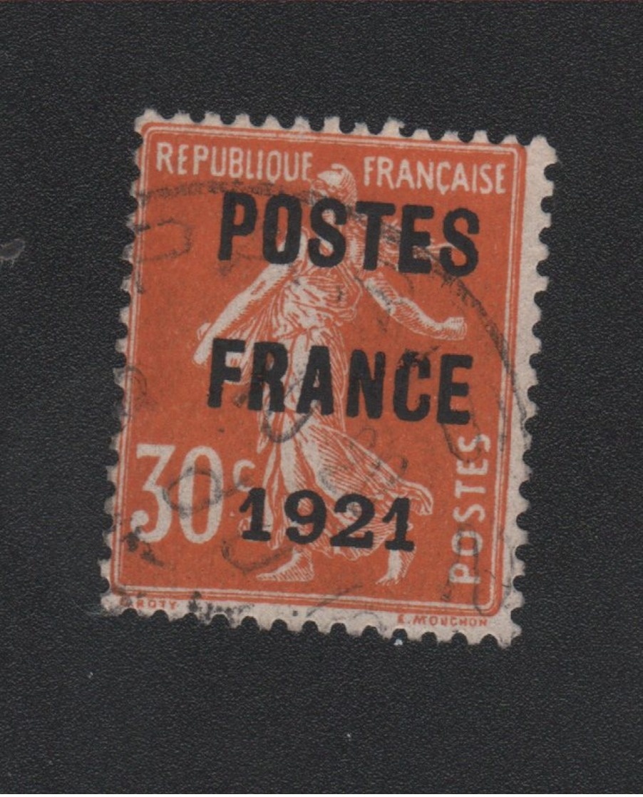 Faux Préoblitéré N° 35 30 C Semeuse Poste France 1921 - 1893-1947