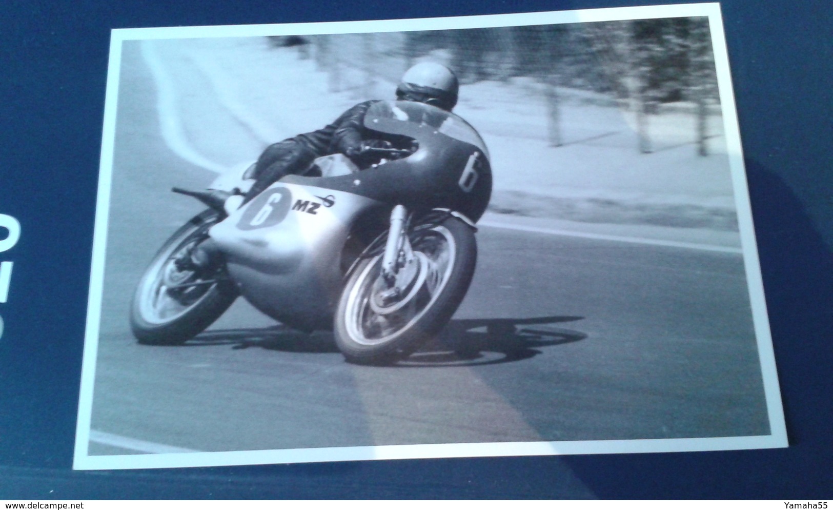 Carte Postale Moto Gp Espagne 1966 Derek Woodmann Mz 250 - Motorcycle Sport