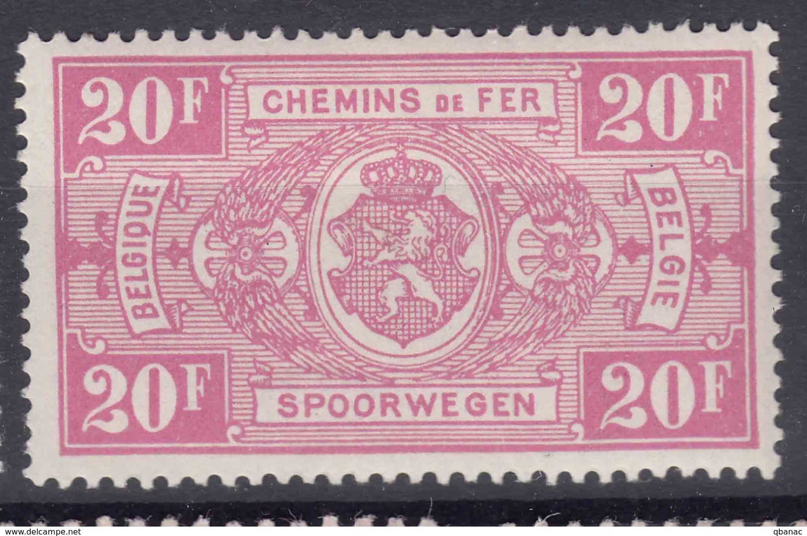 Belgium Railway 1927 Mi#167 Mint Hinged - Other & Unclassified