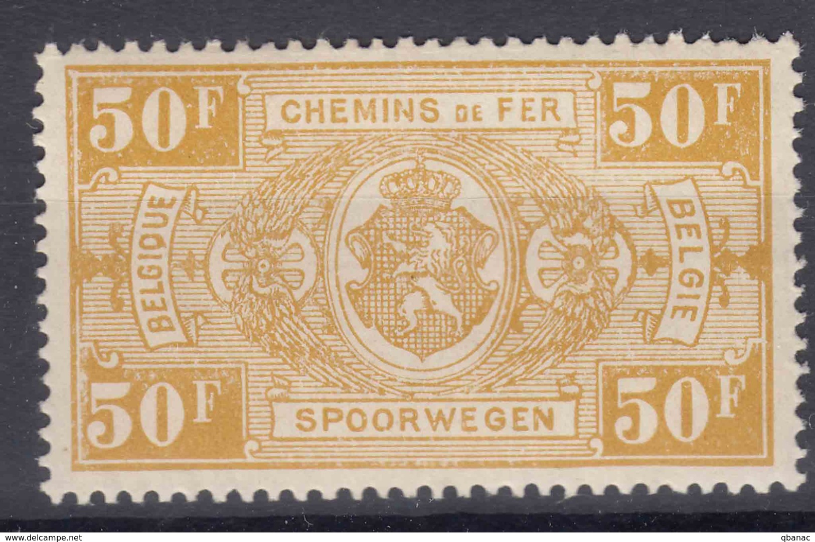 Belgium Railway 1927 Mi#170 Mint Never Hinged - Sonstige & Ohne Zuordnung