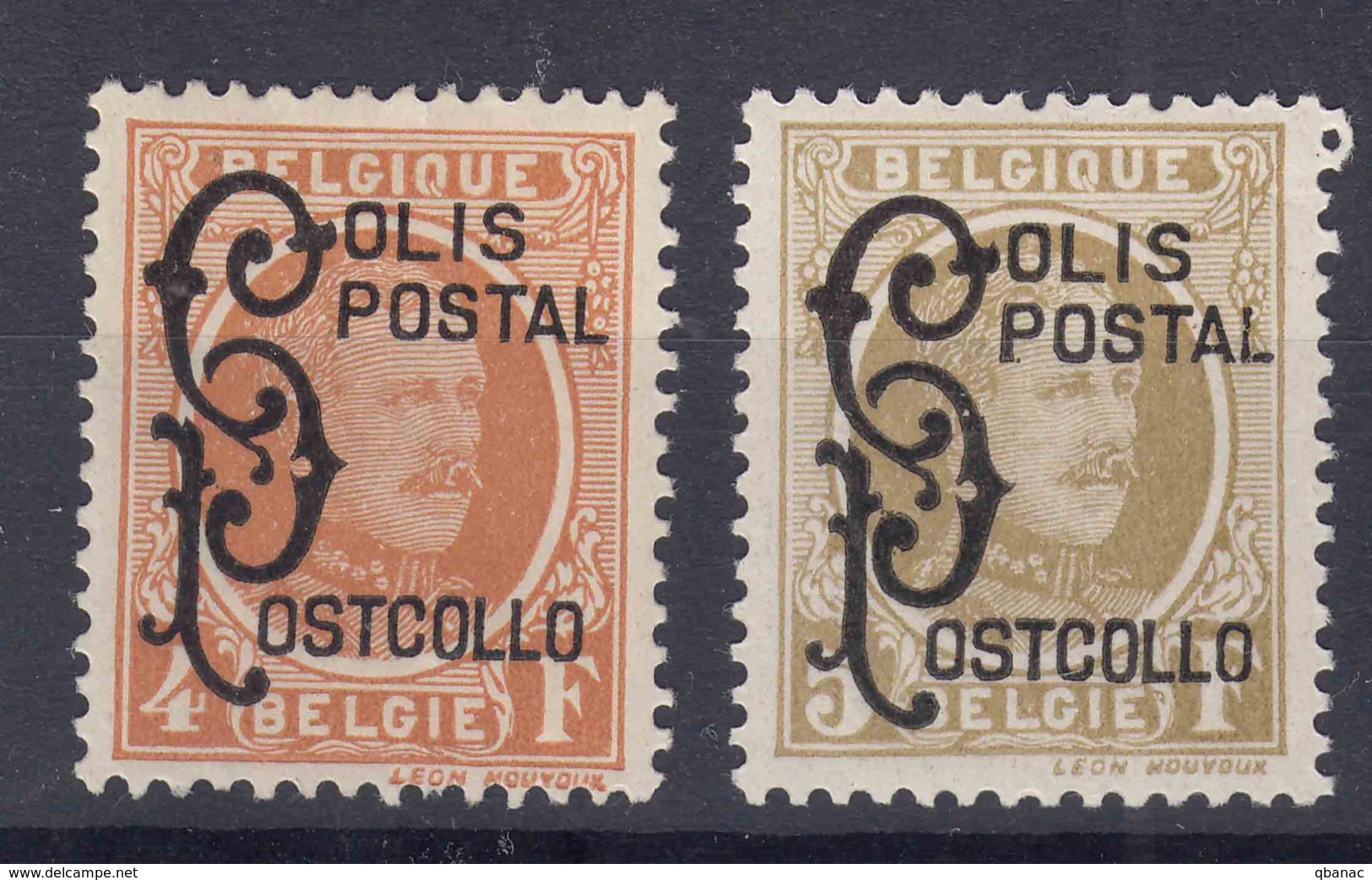 Belgium Post Paket, Luggage 1928 Mi#1-2 Mint Hinged - Gepäck [BA]