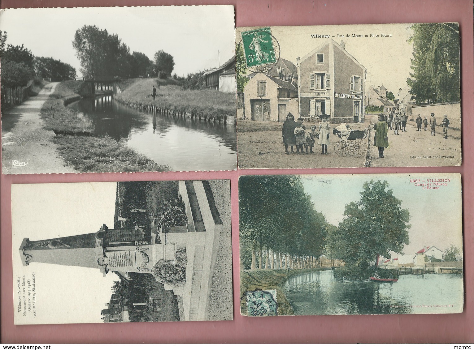 4 Cartes -  Villenoy - Villenoy