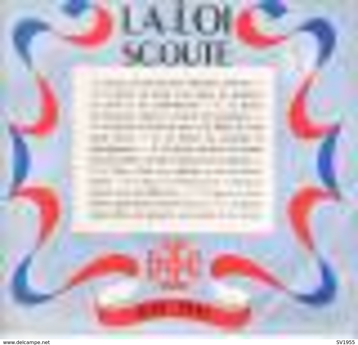 Calendrier Des Scouts De France 1940 -SCOUTISME - Tamaño Grande : 1921-40