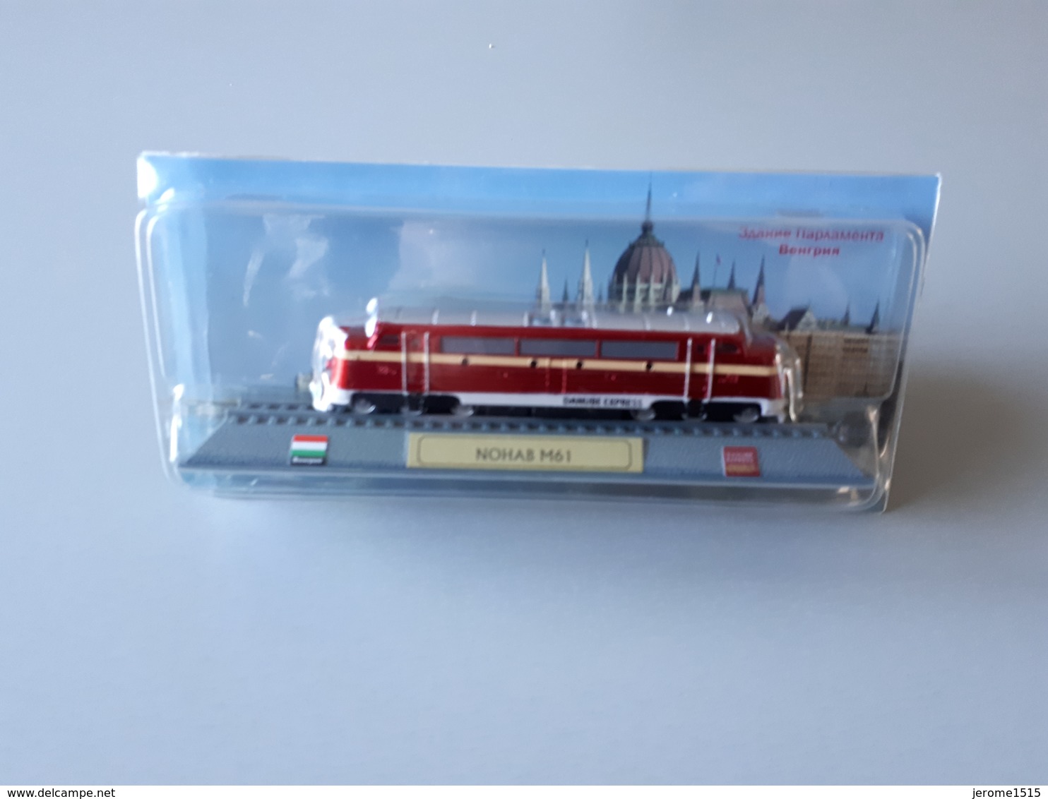 LOCOMOTIVE "DANUBE EXPRESS" NOHAB M61 Collection Hongrie Russe Miniature  & - Sonstige & Ohne Zuordnung