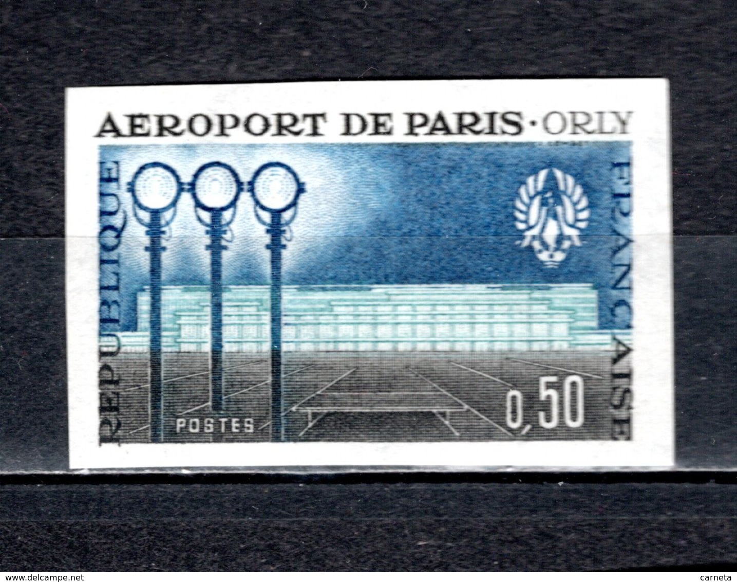FRANCE  N° 1283a  NON DENTELE NEUF SANS CHARNIERE  COTE 46.00€  AEROPORT DE PARIS - Non Classés
