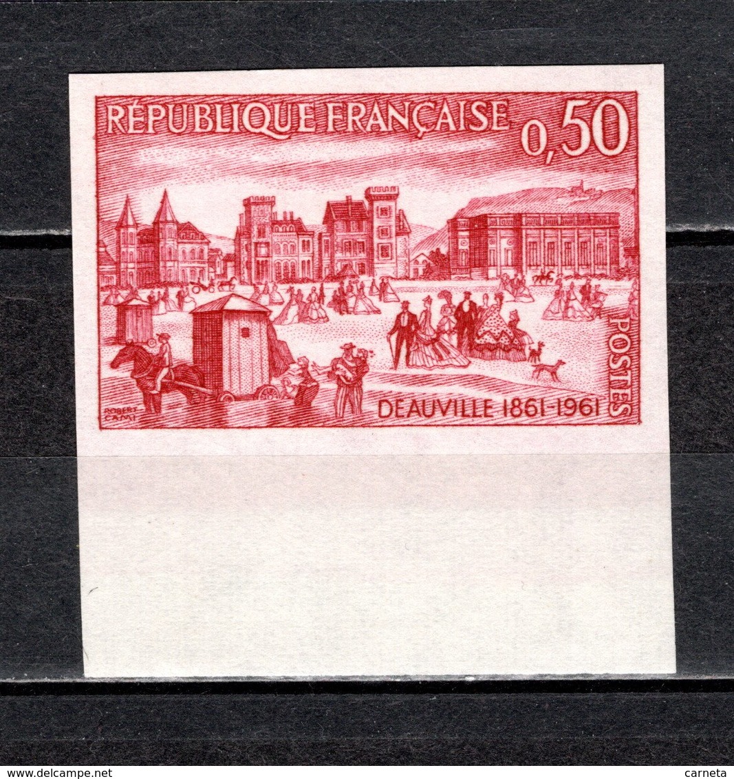 FRANCE  N° 1294a  NON DENTELE NEUF SANS CHARNIERE  COTE 30.00€   DEAUVILLE - Non Classés