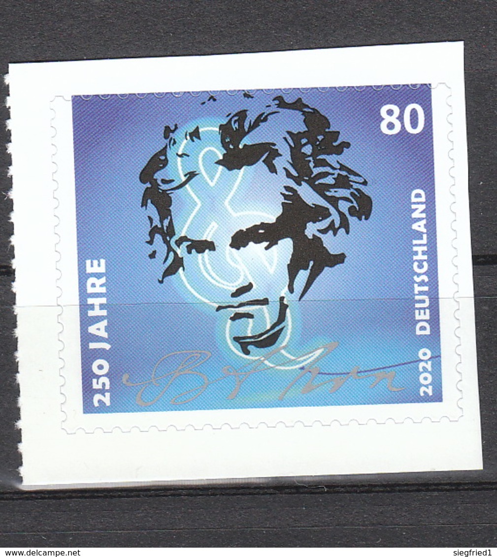Deutschland BRD  **   3520  Ludwig Van Beethoven Skl Neuausgabe 02.01.2020 - Unused Stamps