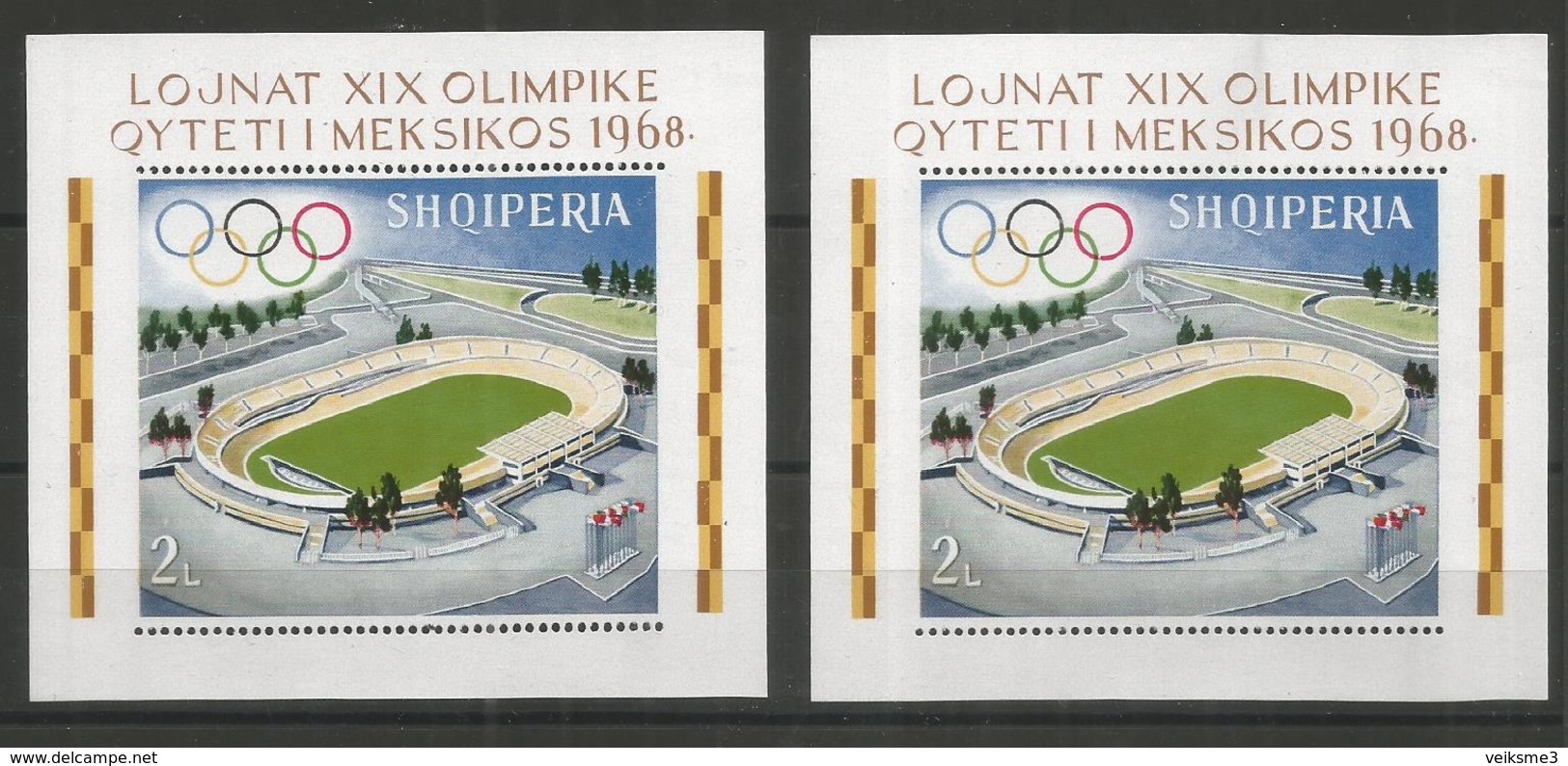 ALBANIA - MNH - Sport - Olympic Games - 1968 - Otros & Sin Clasificación