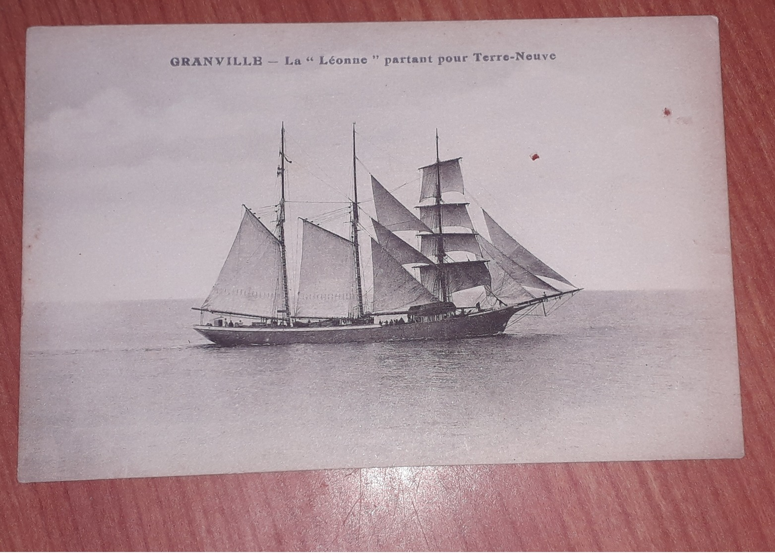 Cpa Granville La Leonne Quittant Le Port Envoi Offert - Granville