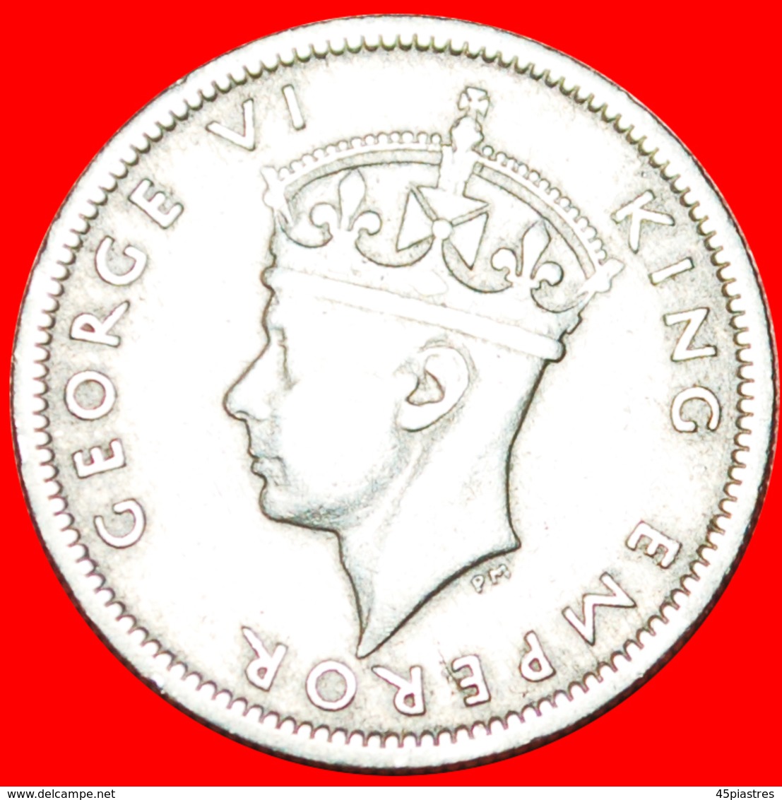 √ 2 AXES: SOUTHERN RHODESIA ★ 6 PENCE 1947! George VI (1937-1952) LOW START ★ NO RESERVE! - Rhodésie