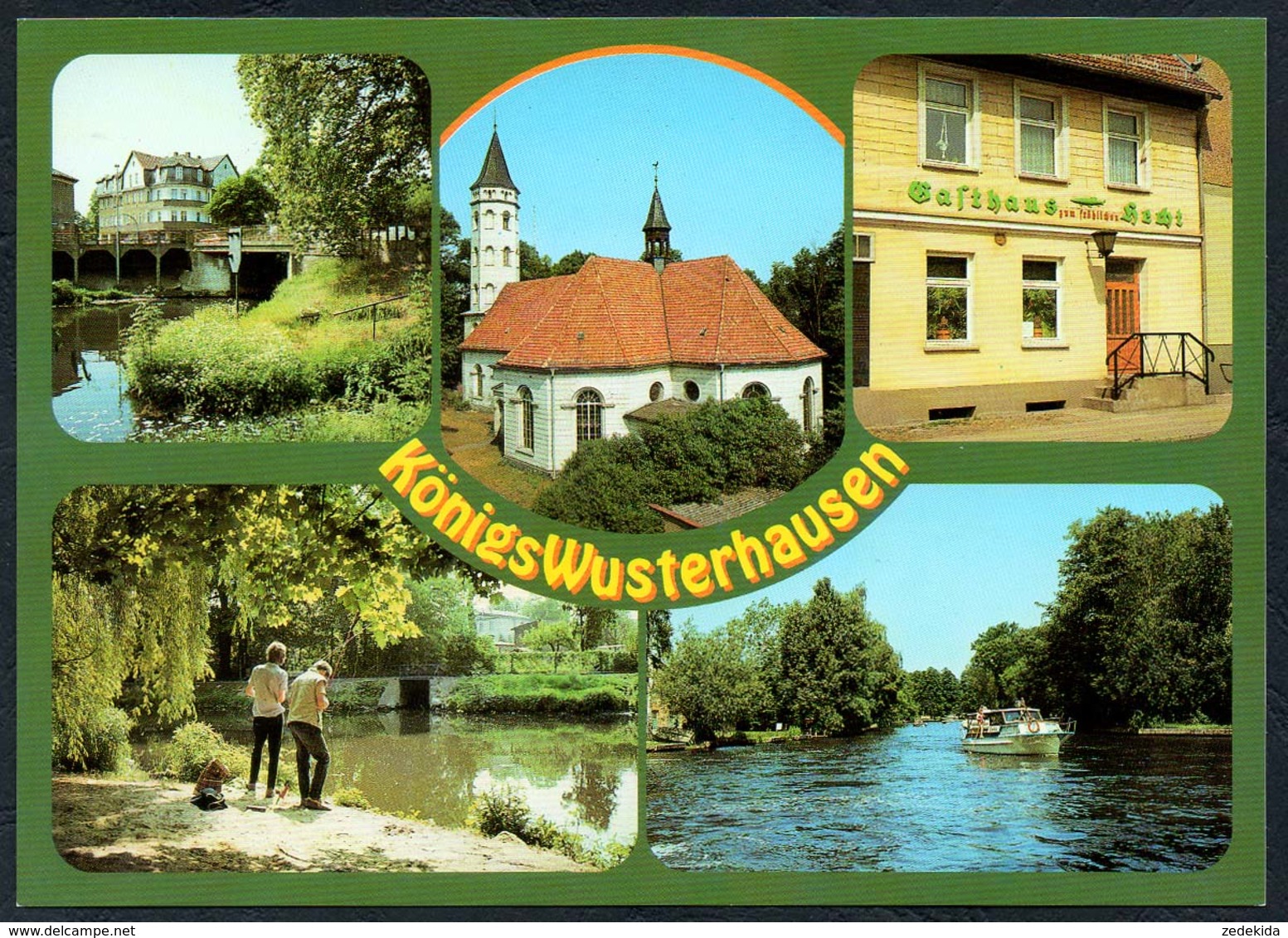 D1151 - TOP Königs Wusterhausen Gaststätte - Bild Und Heimat Reichenbach - Qualitätskarte - Koenigs-Wusterhausen