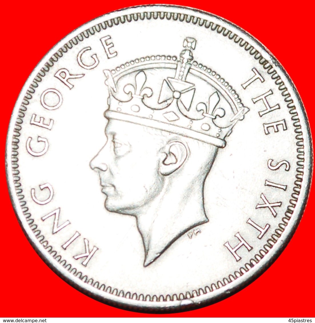 √ ZIMBABWE BIRD (1948-1952): SOUTHERN RHODESIA ★ 1 SHILLING 1950! George VI (1937-1952) LOW START ★ NO RESERVE! - Rhodesia