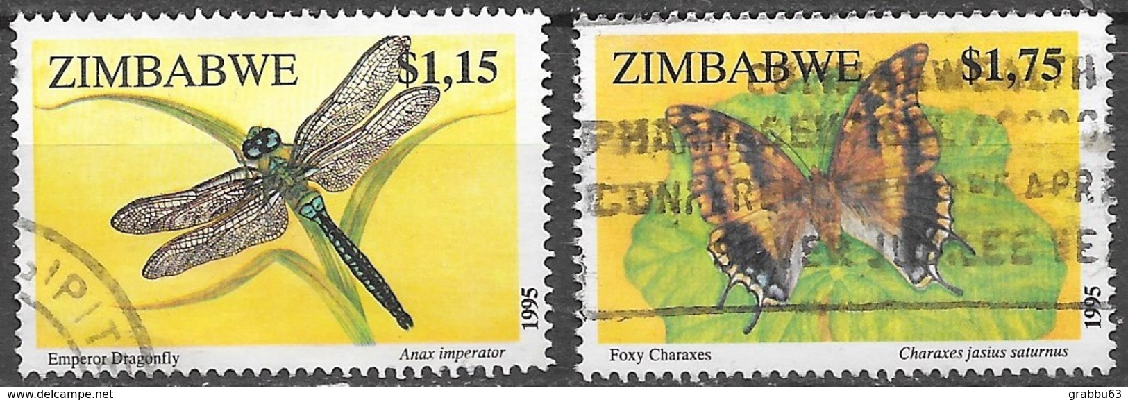 Zimbabwe - Lot 4 - Oblitérés - Zimbabwe (1980-...)