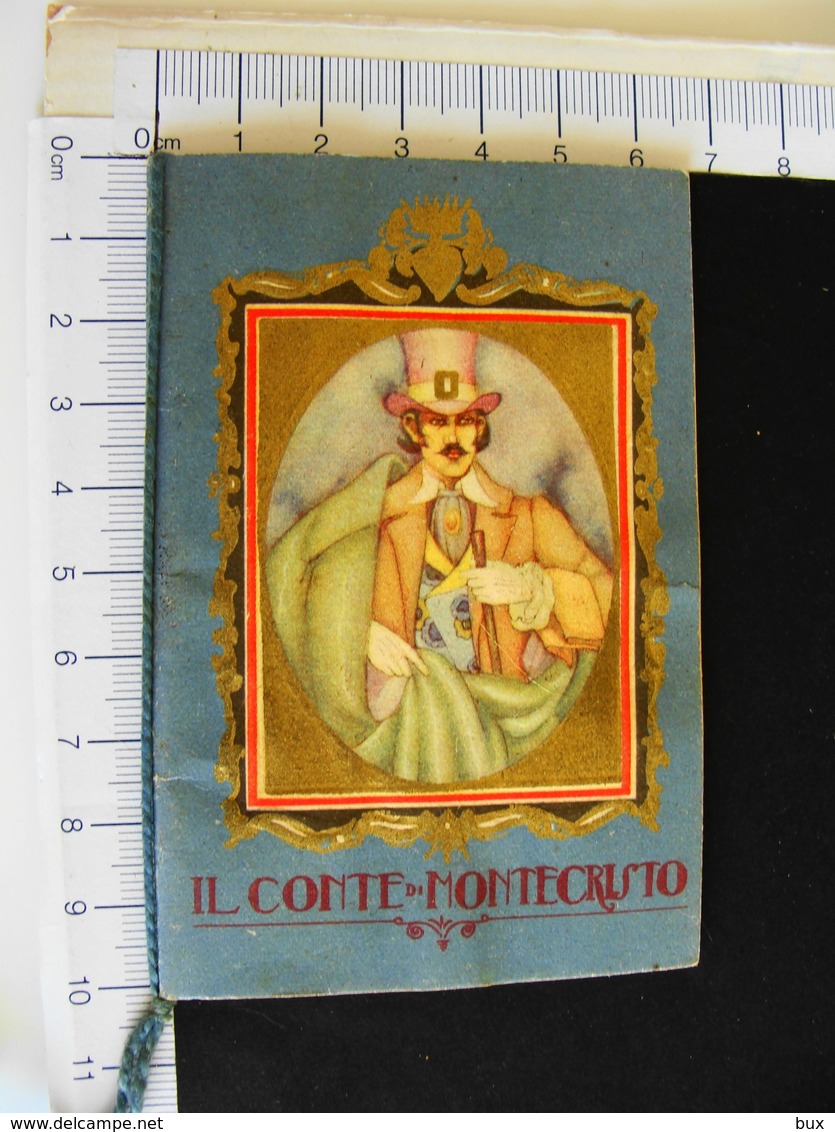 1932 IL CONTE DI MONTECRISTO APPLICATI DUE ADESIVI IN CARTA ANNI 30  PUBBLICITARI NOBLESSE  NOBRILLA TESORO - Small : 1901-20