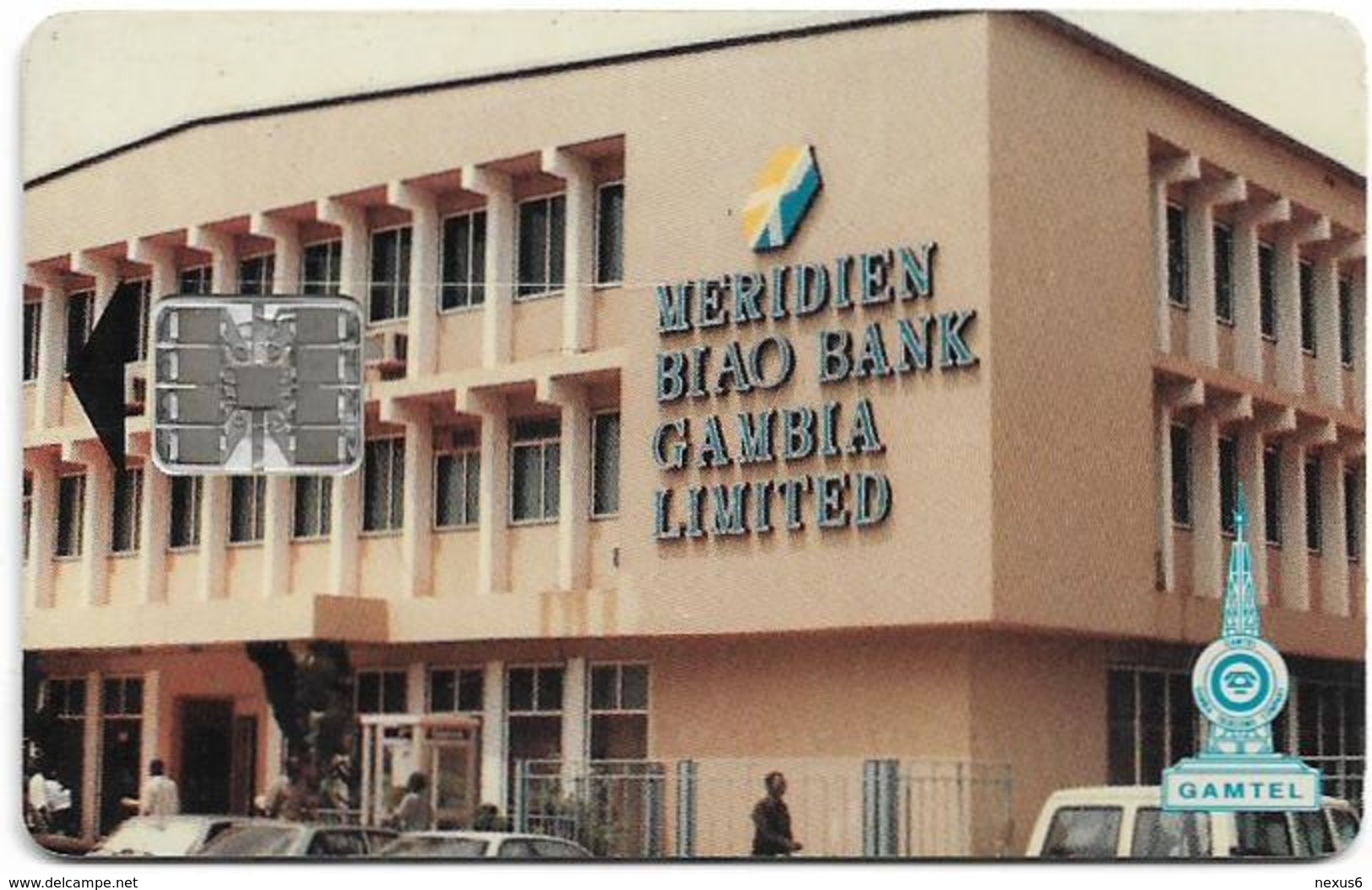 Gambia - Gamtel - Meridien Biao Bank (Big Cn. C4C), SC7, 60Units, Used - Gambia