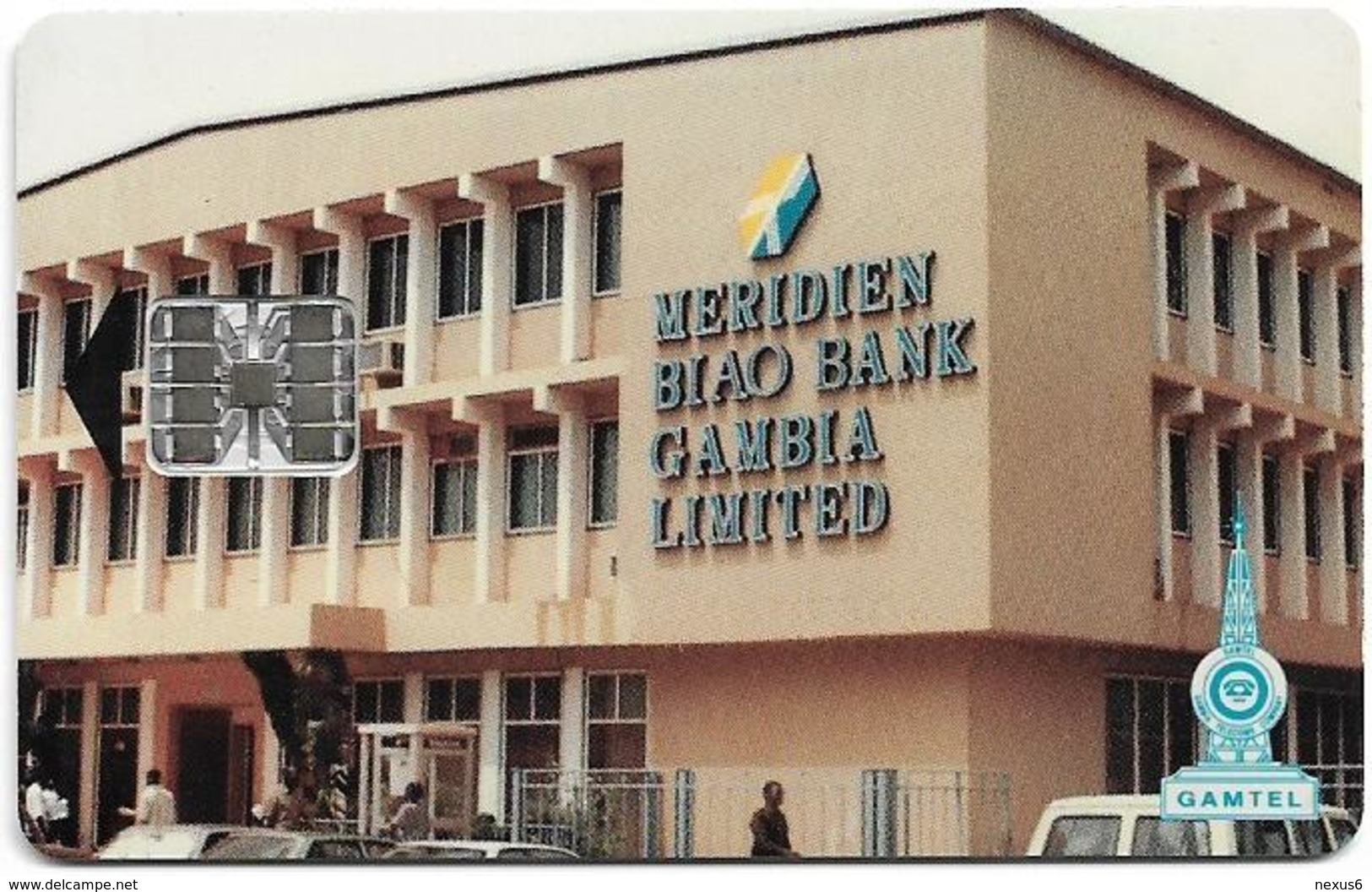 Gambia - Gamtel - Meridien Biao Bank (Small Cn. C4C), SC7, 60Units, Used - Gambie