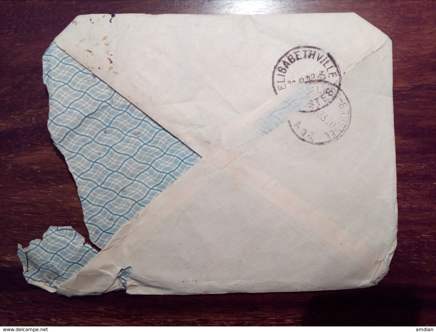 1933 BELGIUM To ELISABETHVILLE CONGO BELGE 3 X 1929 King Albert 10 Fr Stamps, PAR AVION Commercial Cover Envelope Lettre - Briefe U. Dokumente