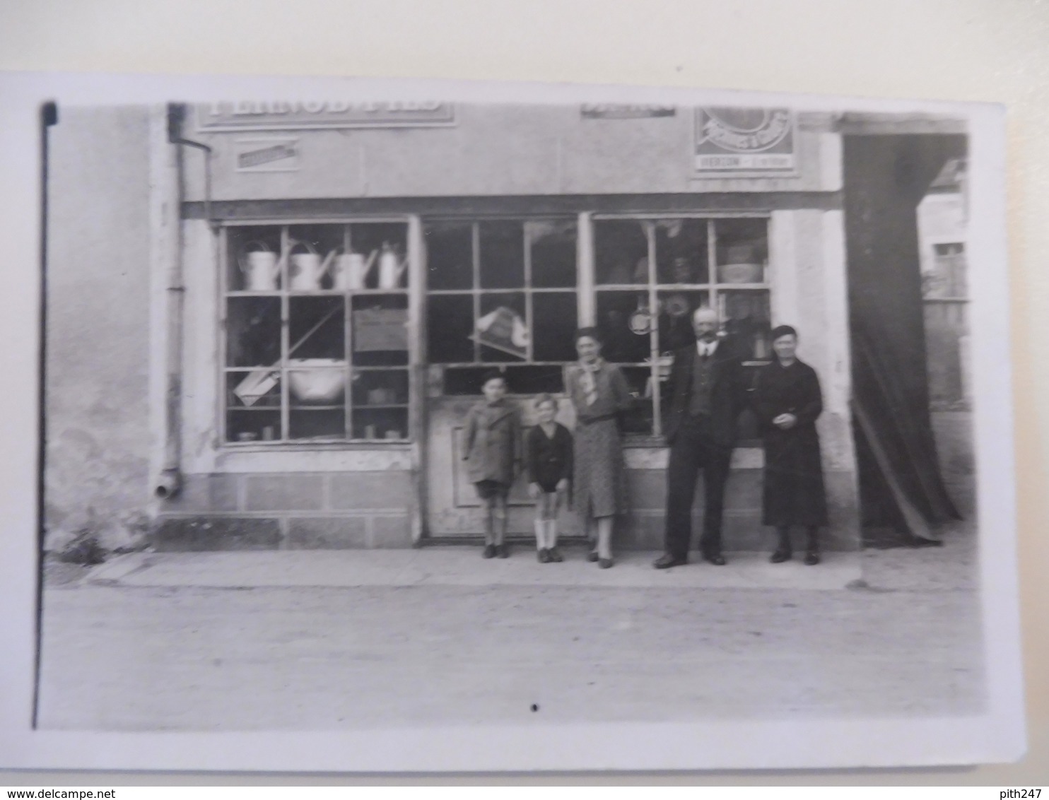 18 - CHER - QUINCY - Quincaillerie DURET - Carte Photo - Autres & Non Classés