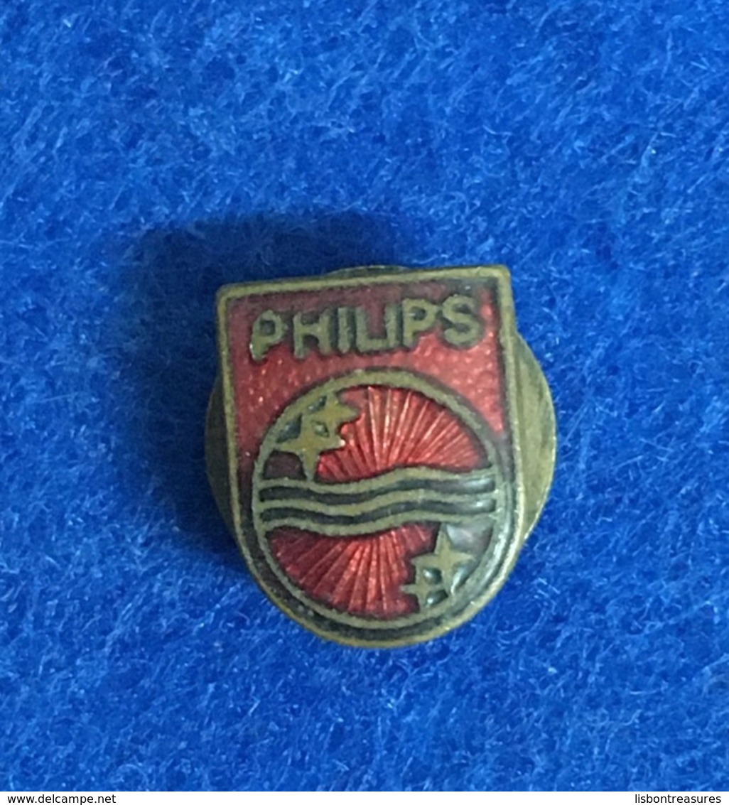 ANTIQUE ENAMEL PIN / BADGE TRADEMARK PHILIPS - Marche