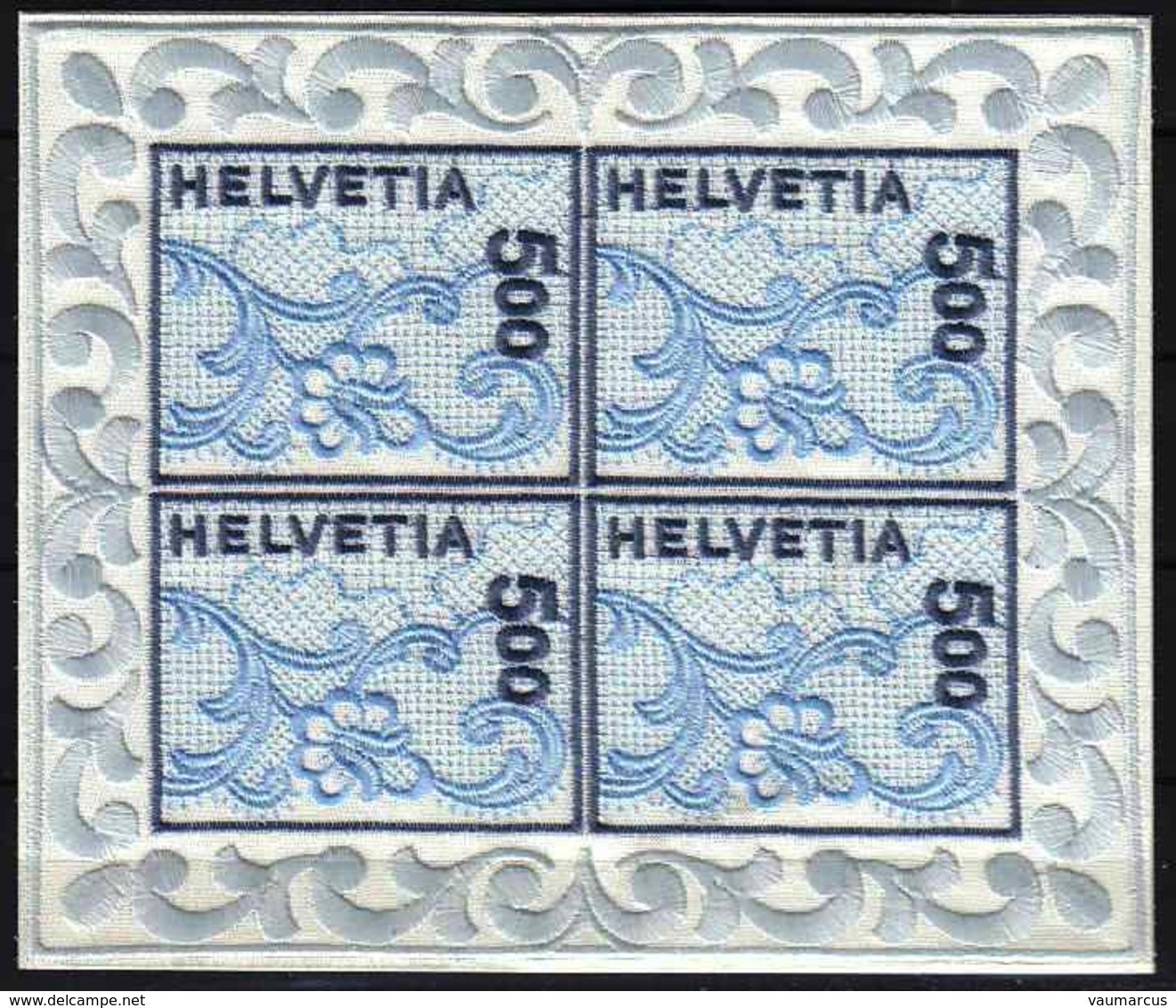 Zu  999 / Mi 1726 / YT 1654a NABA 2000 ST GALLEN ** / MNH SBK 200,- Voir Description - Bloques & Hojas