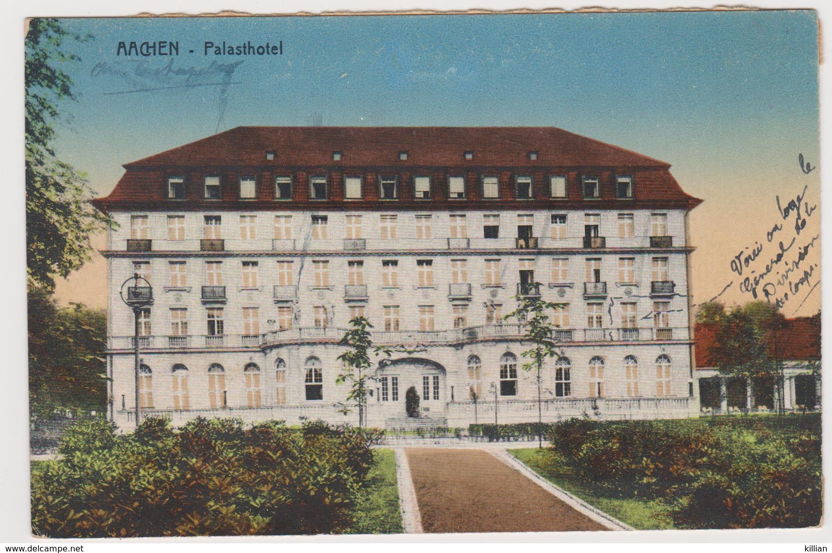 Aachen.  Palasthotel - Zonder Classificatie