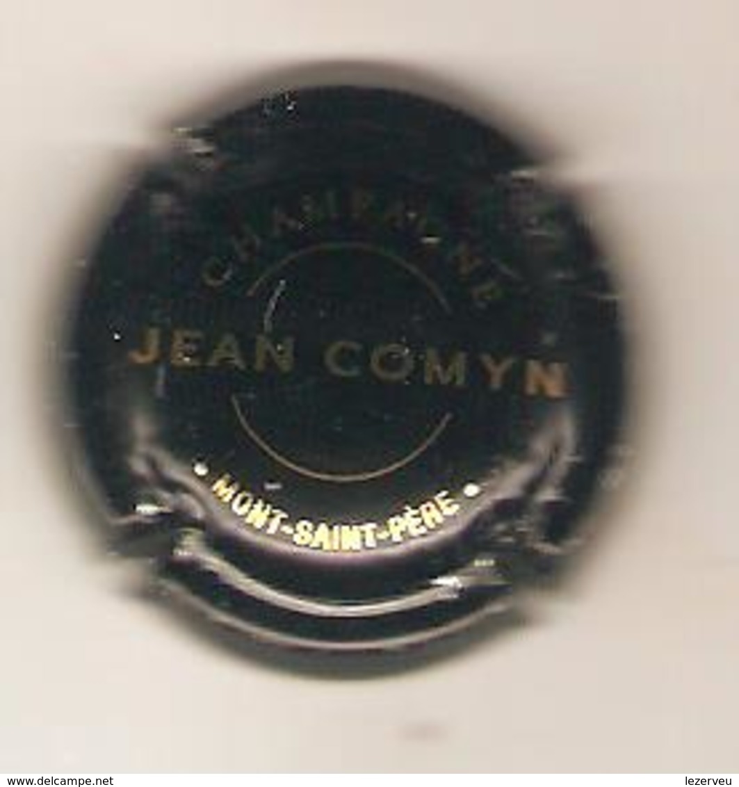 CAPSULE DE MUSELET CHAMPAGNE JEAN COMYN (or Sur Noir) Mont Saint Père - Clicquot (Veuve)