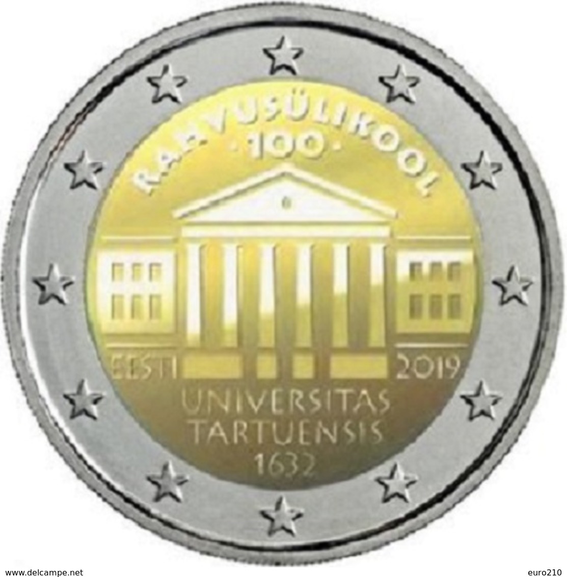 ESTONIA - 2 Euro 2019 - Centenario Dell’Università Di Tartu - UNC!!! - Estland