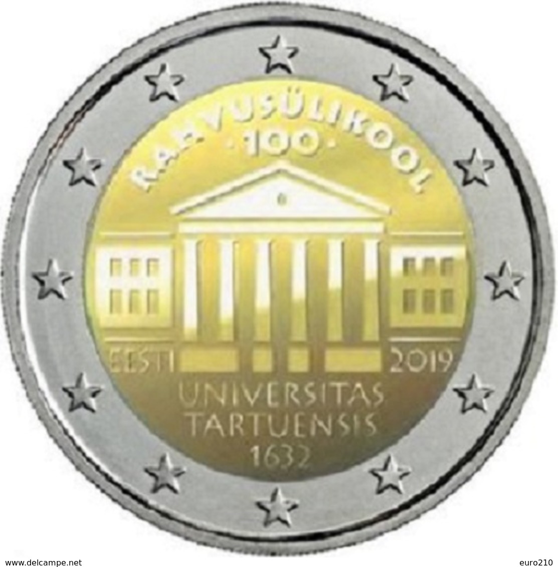 ESTONIA - 2 Euro 2019 - Centenario Dell’Università Di Tartu - UNC!!! - Estonia