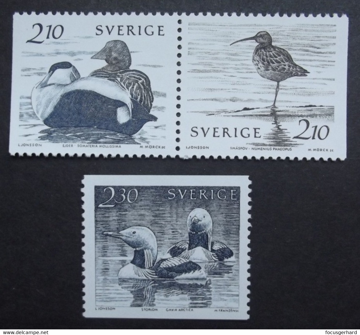 Schweden    Vögel   1986   ** - Sonstige & Ohne Zuordnung