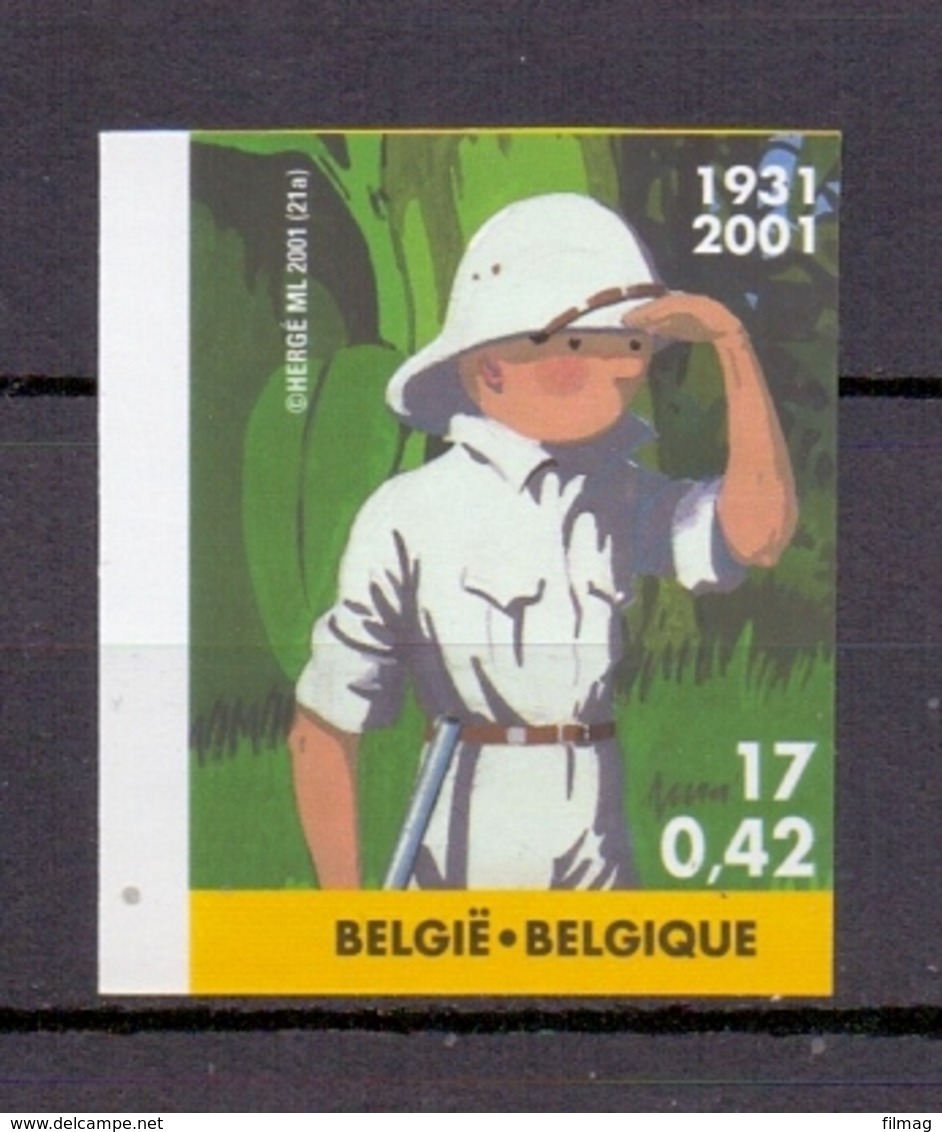 3048 TINTIN/KUIFJE  ONGETAND POSTFRIS** 2001 - Autres & Non Classés