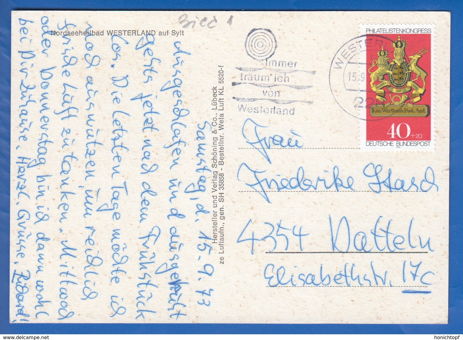 Deutschland; Westerland Sylt; Luftbild; Bild1 - Sylt