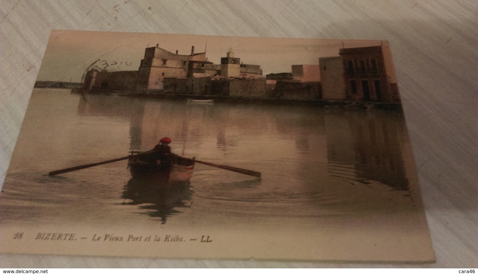 CPA - BIZERTE - 28. LE VIEUX PORT ET LA KSIBA - Autres & Non Classés