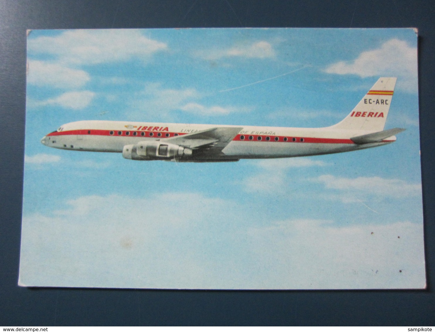 Carte Postale Avion Douglas DC-8 Turbofan - 1946-....: Era Moderna