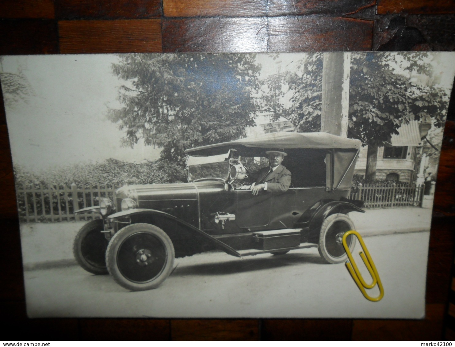 Carte Photo,voiture Ancienne - Automobiles