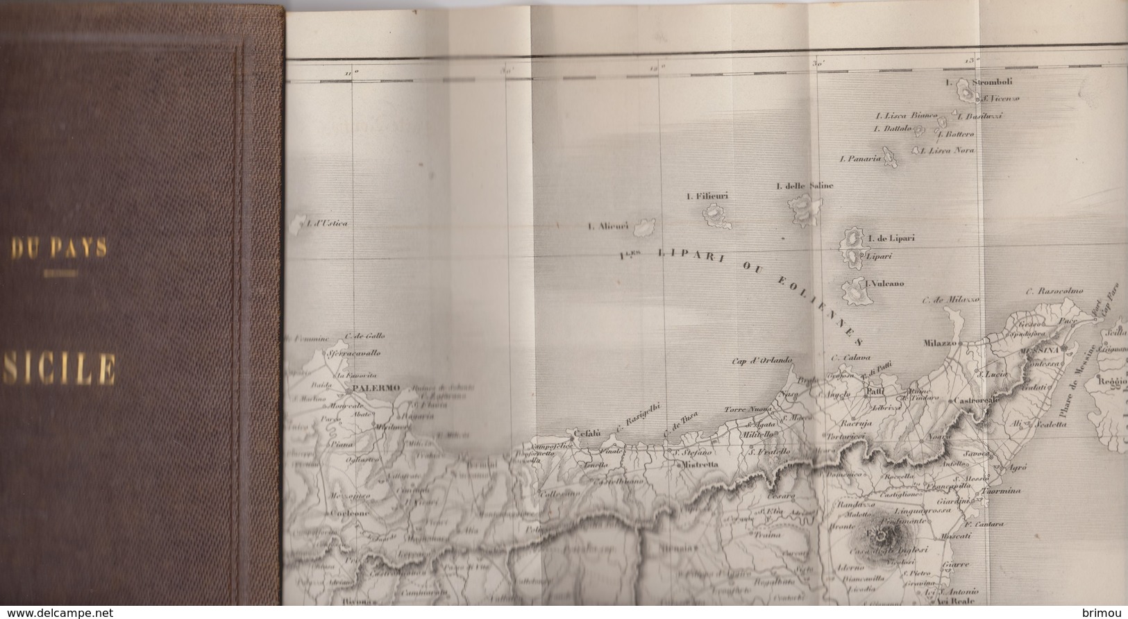 Sicile, Livre Ancien Avec Carte. - Altri & Non Classificati