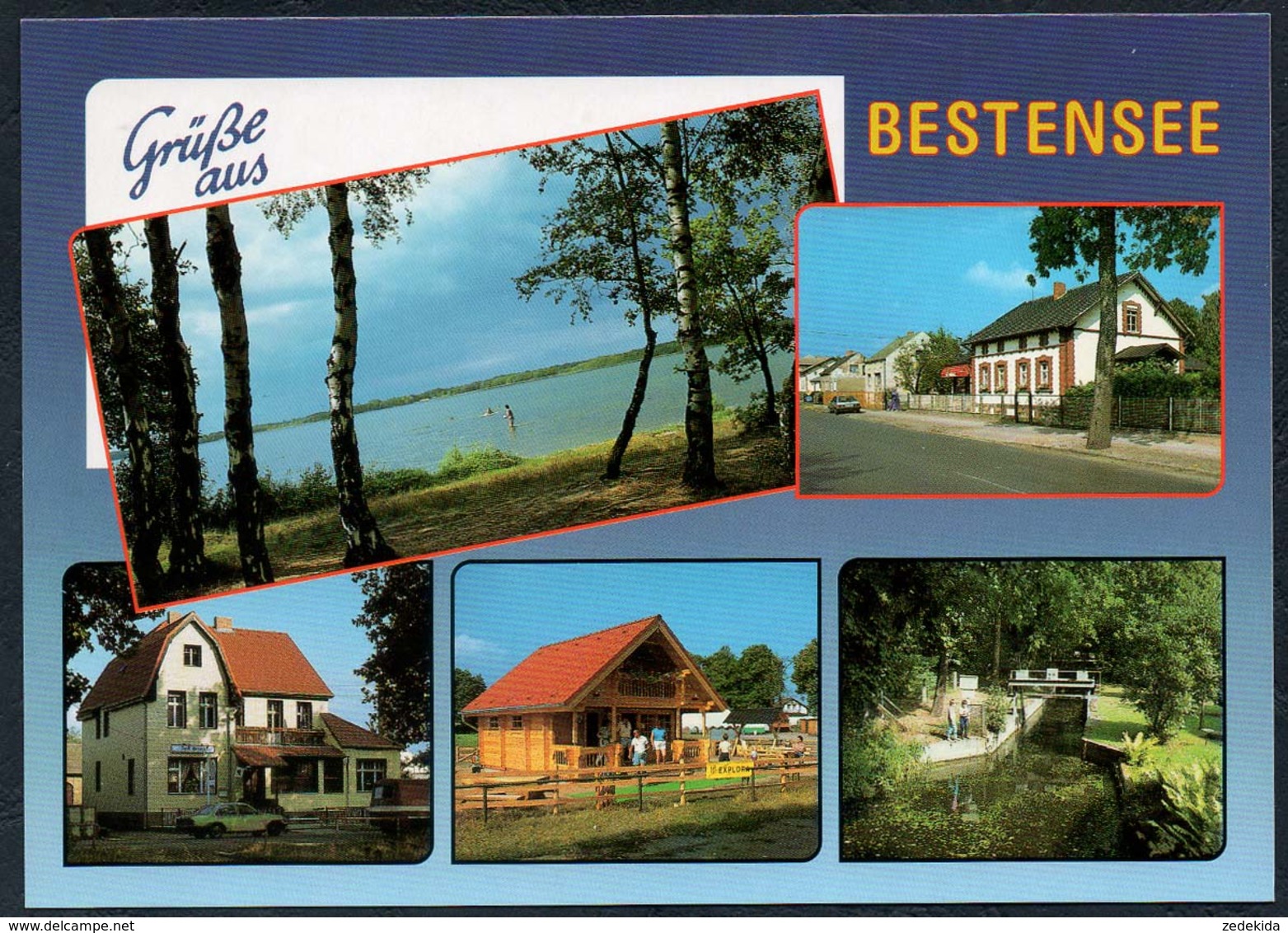 D1216 - TOP Bestensee - Bild Und Heimat Reichenbach - Qualitätskarte - Bestensee