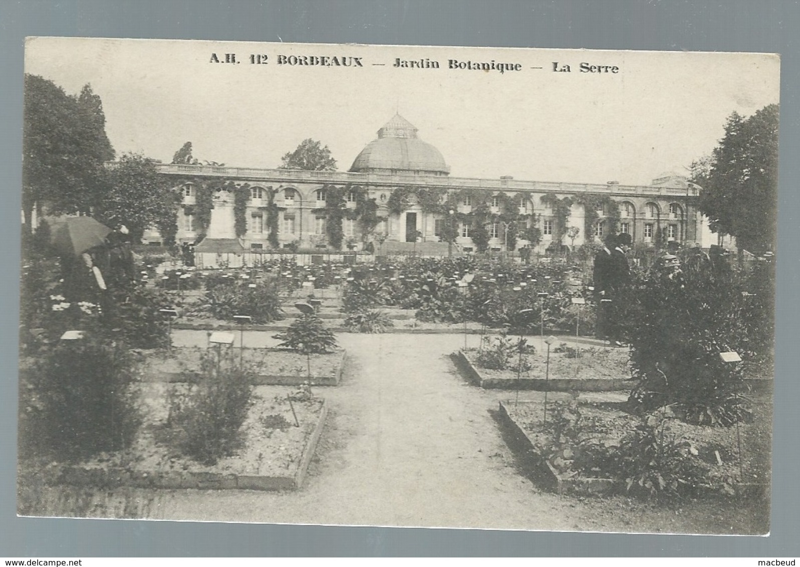 N°112 Bordeaux -  Jardin Botanique - La Serre -  - Maca0451 - Bordeaux