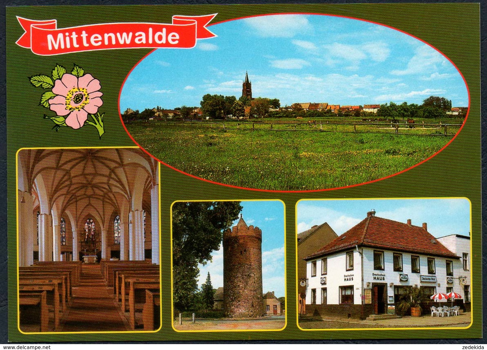 D1224 - TOP Mittenwalde - Bild Und Heimat Reichenbach - Qualitätskarte - Mittenwalde