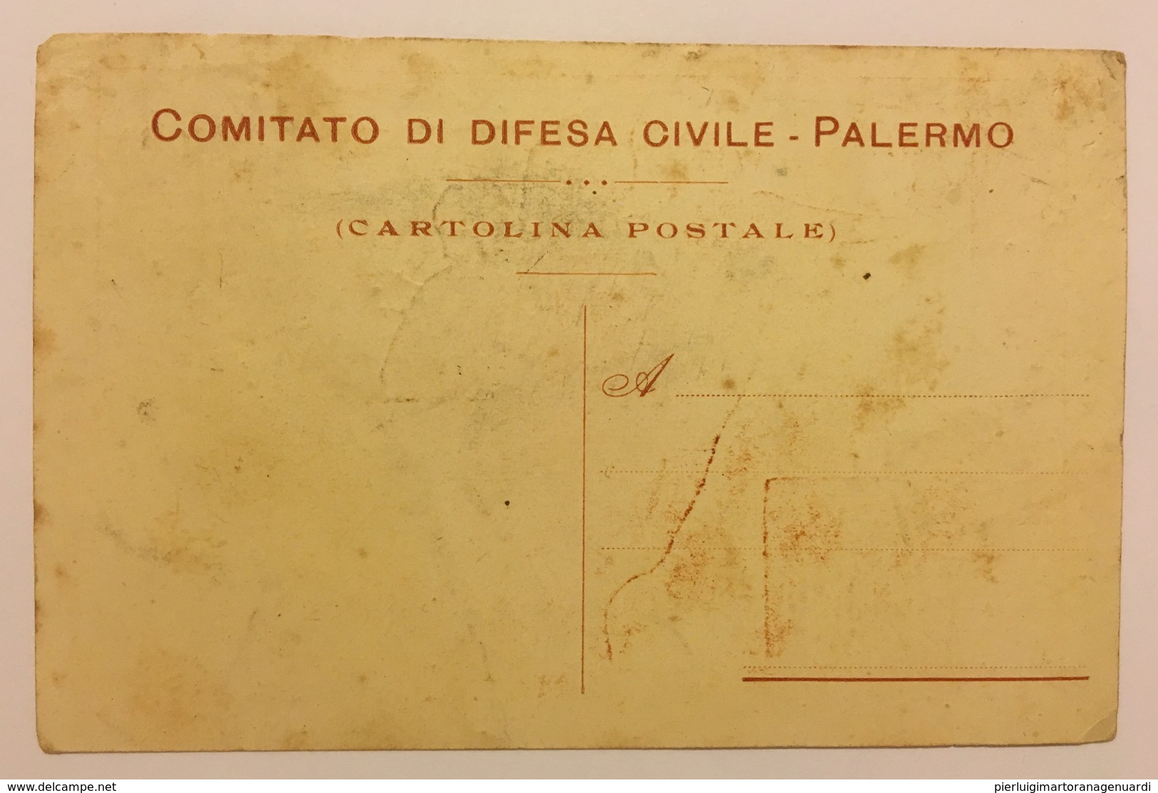 437 Palermo - 30esimo Cavallegeri Palermo - Consegna Dello Stendardo Il 5 Agosto 1915 - Palermo