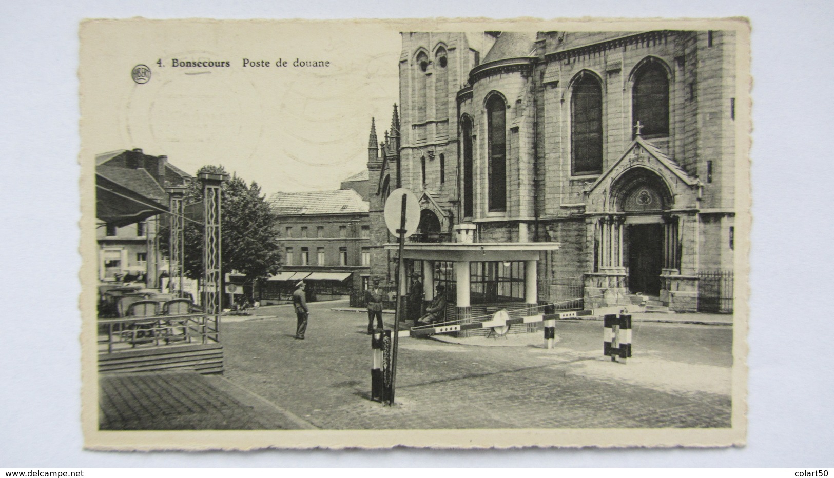 BONSECOURS  POSTE  DOUANE . - Tournai