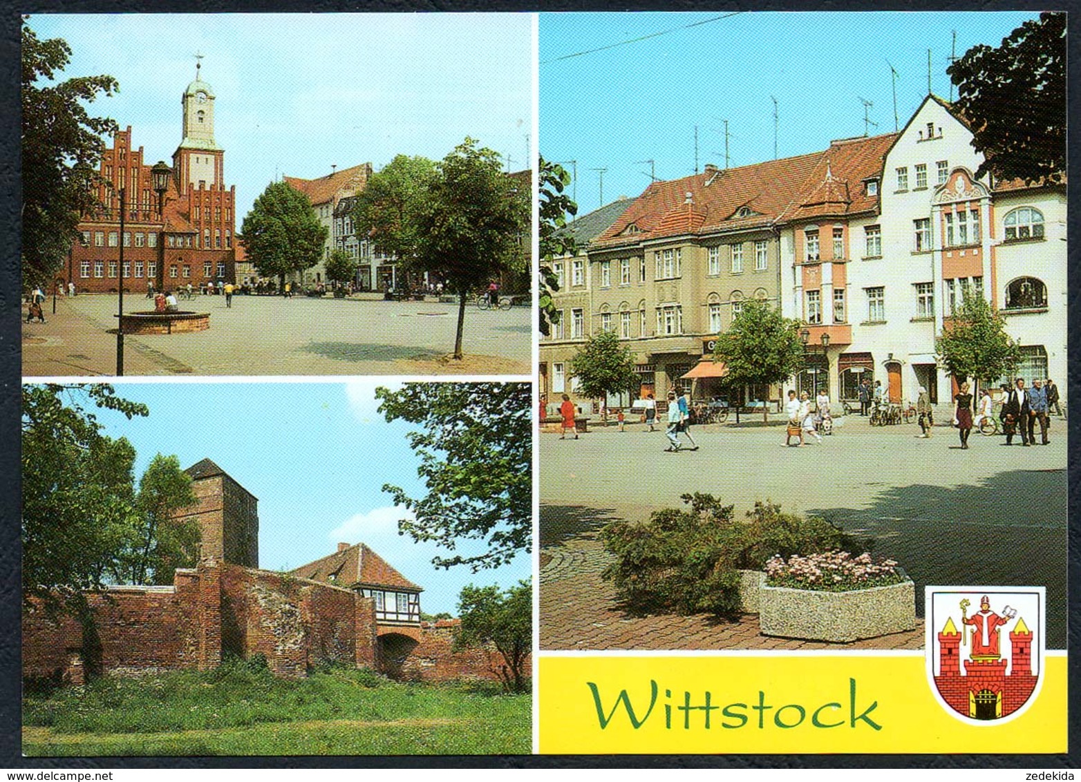 D1264 - TOP Wittstock - Bild Und Heimat Reichenbach - Qualitätskarte - Wittstock