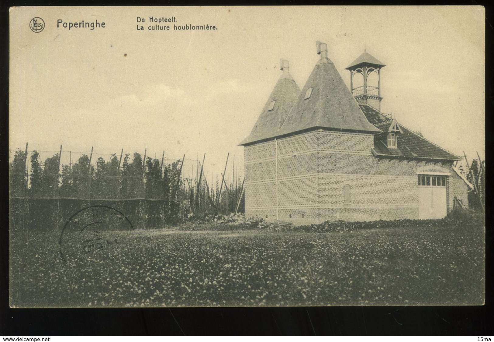 Poperinghe De Hopteelt La Culture Houblonnière Touraille Anglaise Engelsche Hopeest Nels - Poperinge