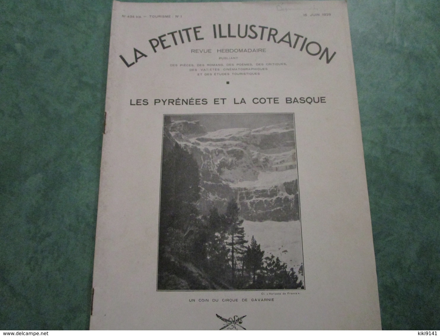 LA PETITE ILLUSTRATION - N°434 Bis - LES PYRENEES ET LA CÔTE BASQUE(12 Pages) - Baskenland