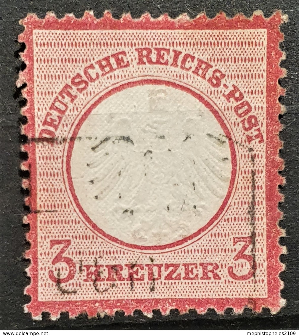 DEUTSCHES REICH 1872 - Canceled - Mi 9 - Kleines Brustschild 3kr - Oblitérés