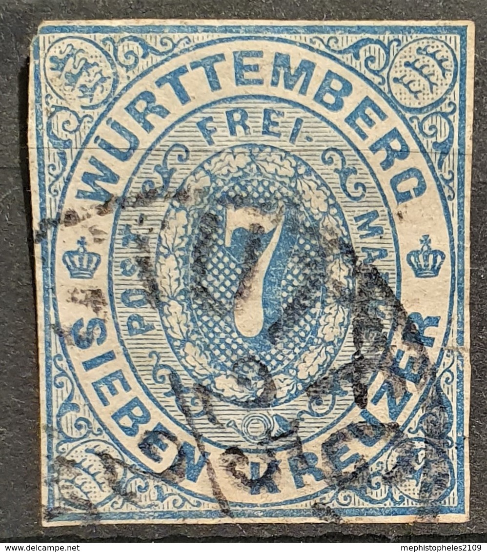 NORDDEUTSCHER POSTBEZIRK 1869 - Canceled - Mi 39 - 7kr - Afgestempeld