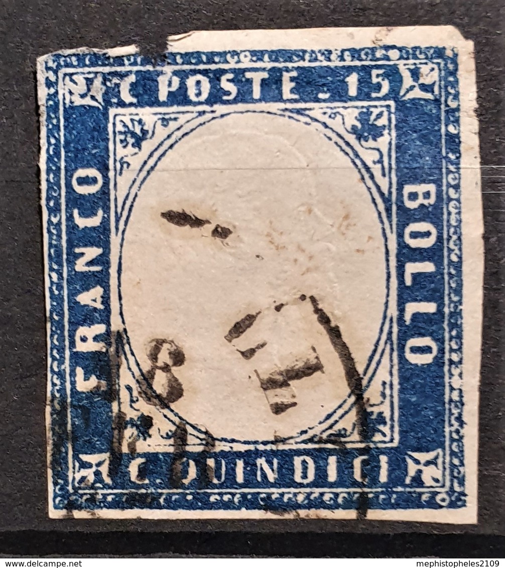 SARDINIA 1862 - Canceled - Sc# 12 - 20c - Sardegna